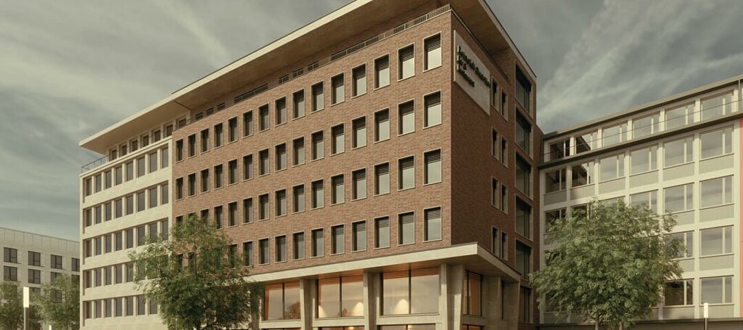 Nach dem Umbau wird das neue PM-AM Apartment-Objekt größer sein als das erste Haus. © Architekt Berghoff Dohmann Herlich Nach dem Umbau wird das neue PM-AM Apartment-Objekt größer sein als das erste Haus. © Architekt Berghoff Dohmann Herlich