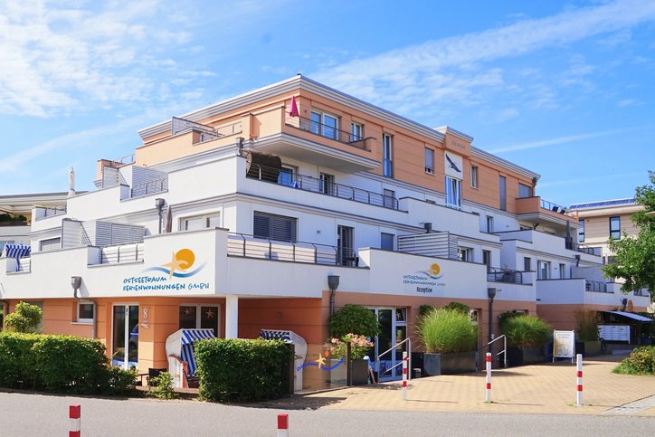 Zum Angebot von Ostseetraum gehören bisher Ferienanlagen und auch ein Aparthotel. © Ostseetraum