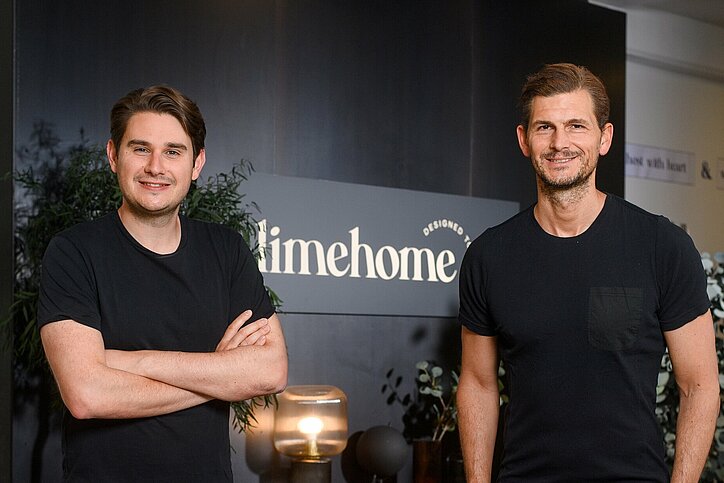 Limehome-Geschäftsführer Cesar de Sousa Freitas (li.) und Josef Vollmayr, Mitgründer und Geschäftsführer.