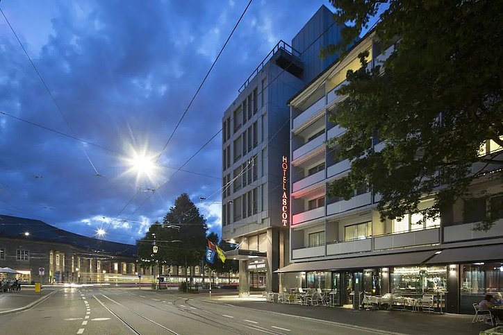 Edyn will das bisherige Hotel Ascot in Zürich in das erste Locke der Schweiz umwandeln. © Edyn