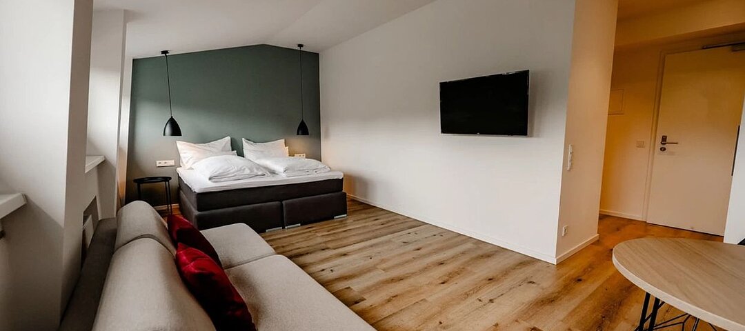 Für die Coffee Fellows Hotel ist das neue Objekt nicht das erste Apartmentprodukt. © Zählwerk Apartments/Coffee Fellows Hotel