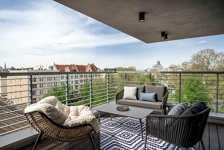 Neue Aussichten vom geplanten June SiX Berlin City West, neue Aussichten für Primestar Hospitality mit dem Launch von drei Eigenmarken im Hotel-, Long Stay- und Workspace-Segment. © Primestar Hospitality