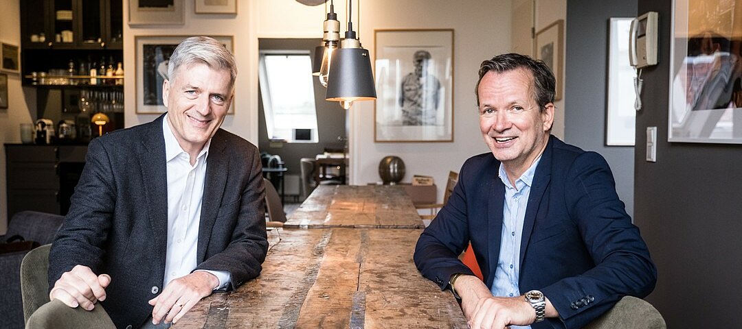 Peilen 18 bis 20 Prozent Umsatzrendite an: Ralph Stock und Matthias Rincón © Stefan Finger Photography _ipartment Ralph Stock und Matthias Rincón