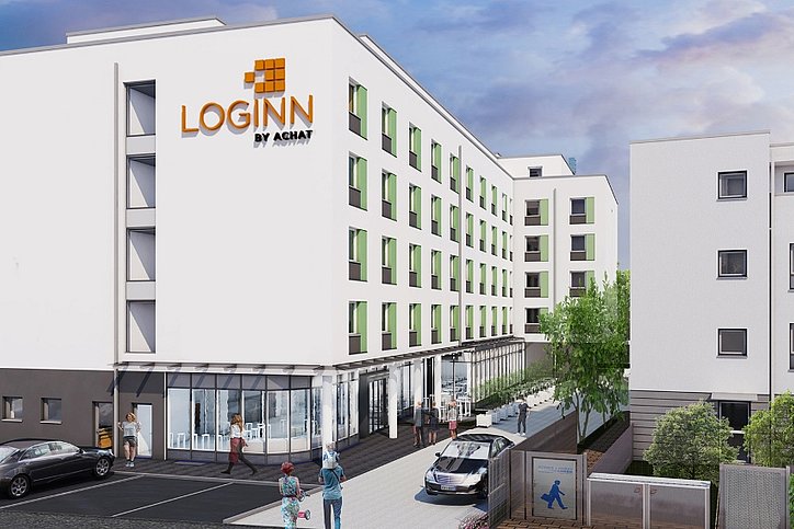 Außenansicht des Loginn by Achat Stuttgart Korntal © Achat