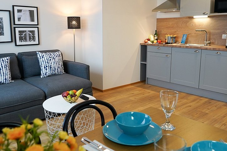 Blick in ein Studio des neuen Citadines South Vienna © The Ascott/Citadines