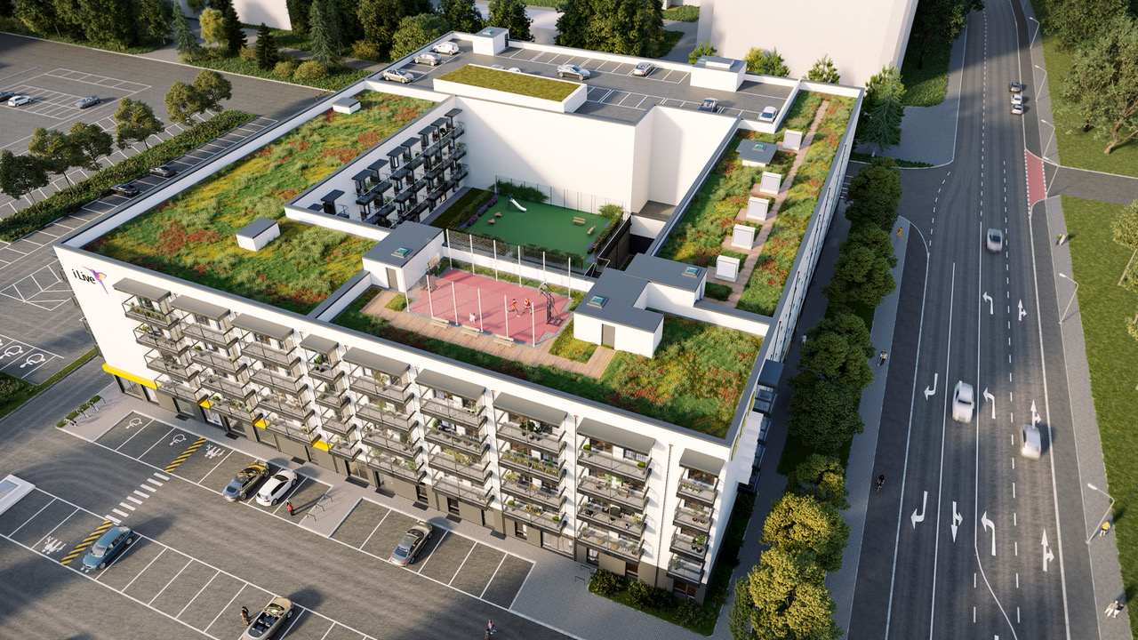 Im Rostocker Quartier Südtor bietet i Live künftig Apartments für Studierende und Fachkräfte. © i Live Group GmbH
